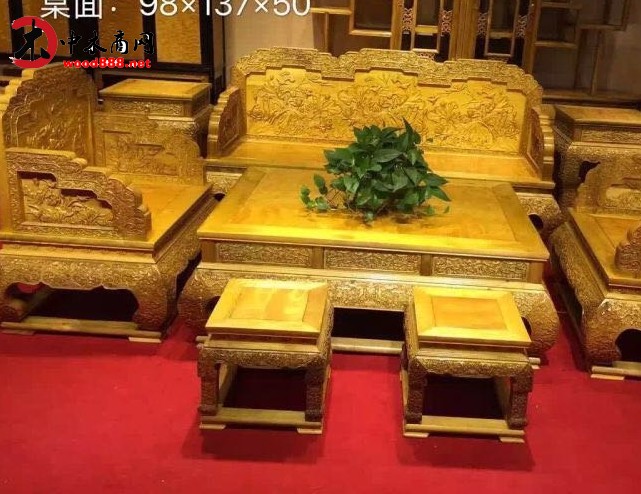 金絲楠餐床