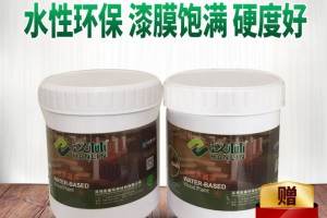 漢林水性木器漆，透明抗劃傷家具清漆（單組分可達2H硬度）